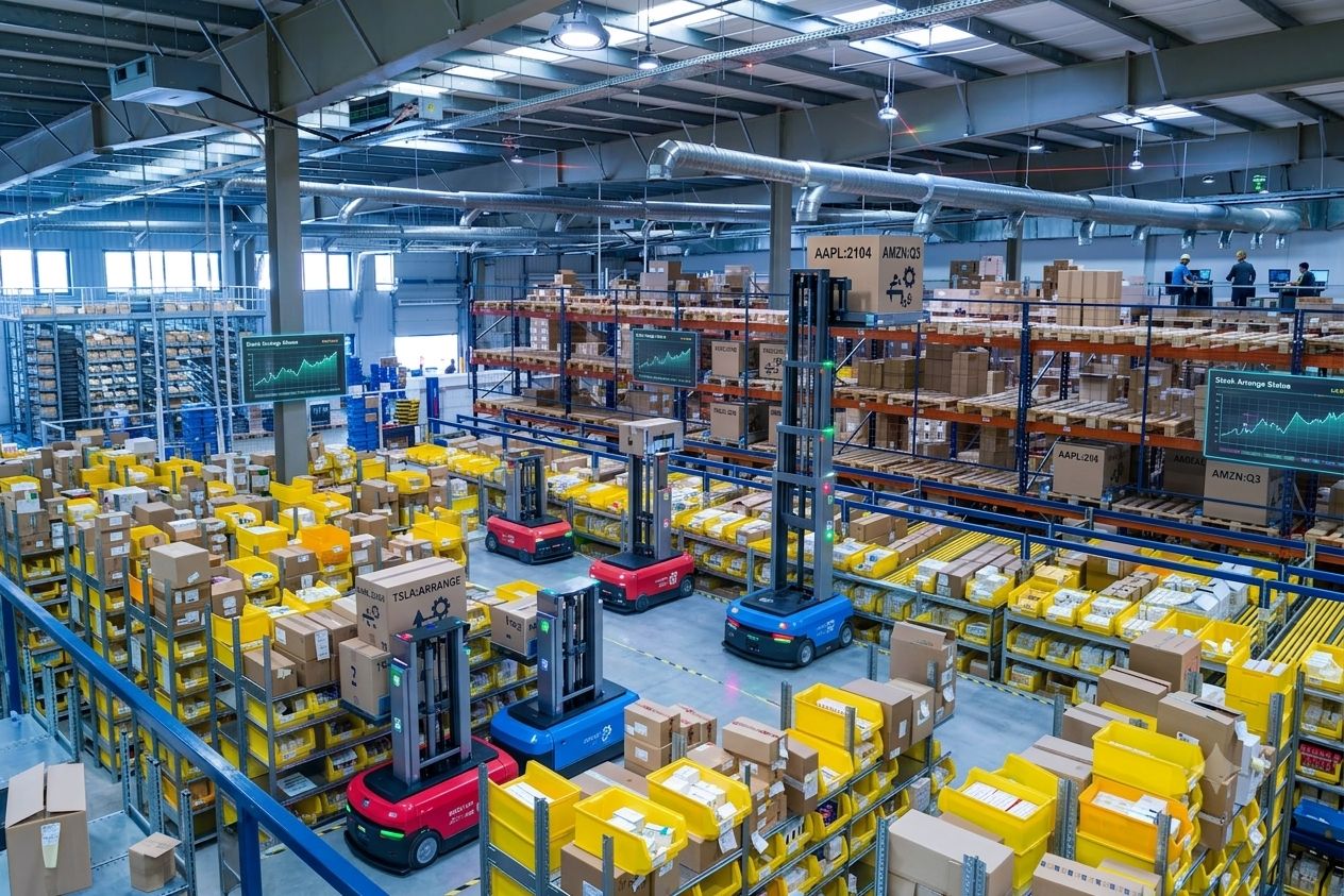 Forklift operator moving pallet boxes in a logistics shipping warehouse - Huute Travel and Cargo international freight forwarding and customs clearance services in Nairobi Kenya